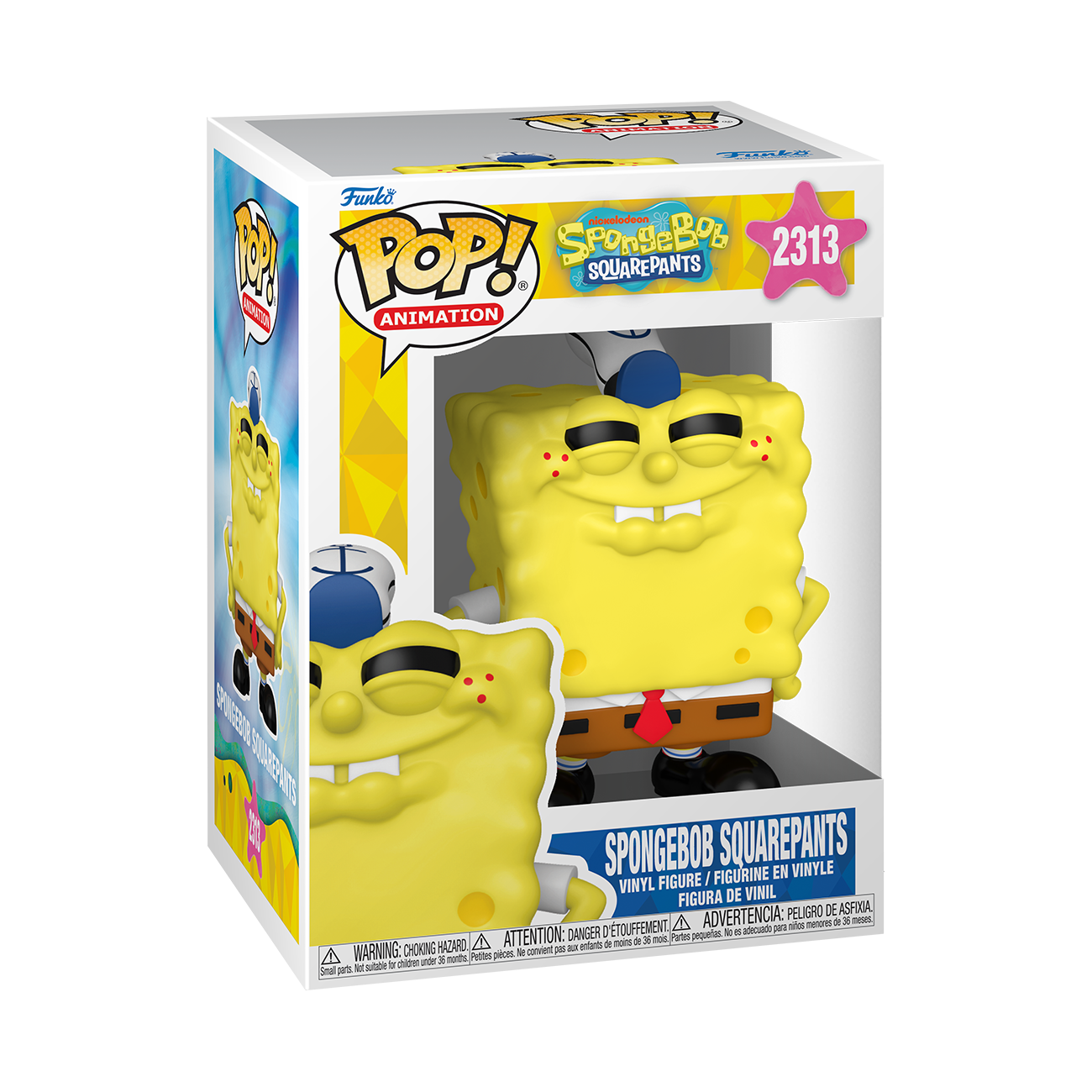 Funko POP! Animation: SpongeBob SquarePants - SpongeBob SquarePants 4.1-in Vinyl Figure