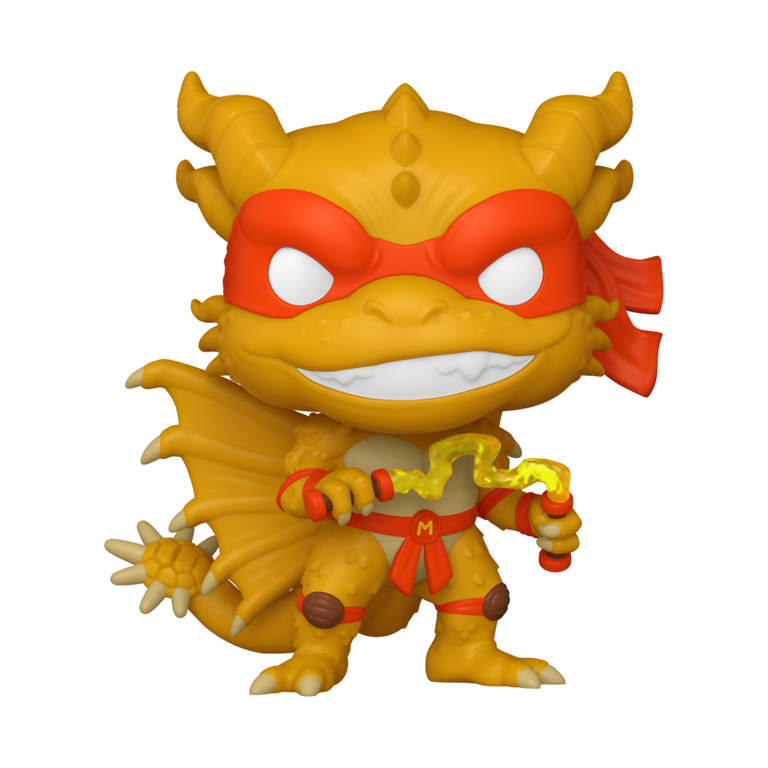 Funko POP! Animation: Teenage Mutant Ninja Turtles x Godzilla Michelangelo x King Ghidorah 4.1-in Vinyl Figure