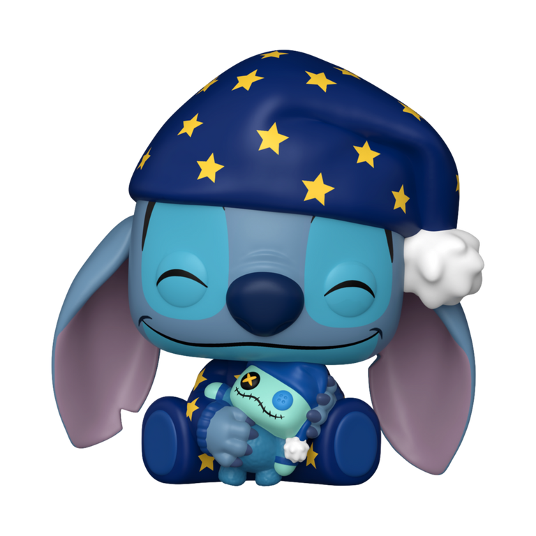 Funko POP! Plus: Lilo and Stitch - Stitch PJ's 3.5-in Glow-in-the-Dark Vinyl Figure