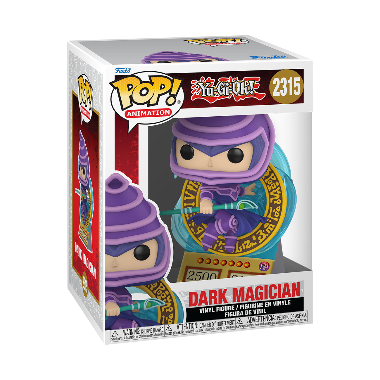 Funko POP! Premium: Yu-Gi-Oh! Dark Magician Card 5.8-in Vinyl Figure