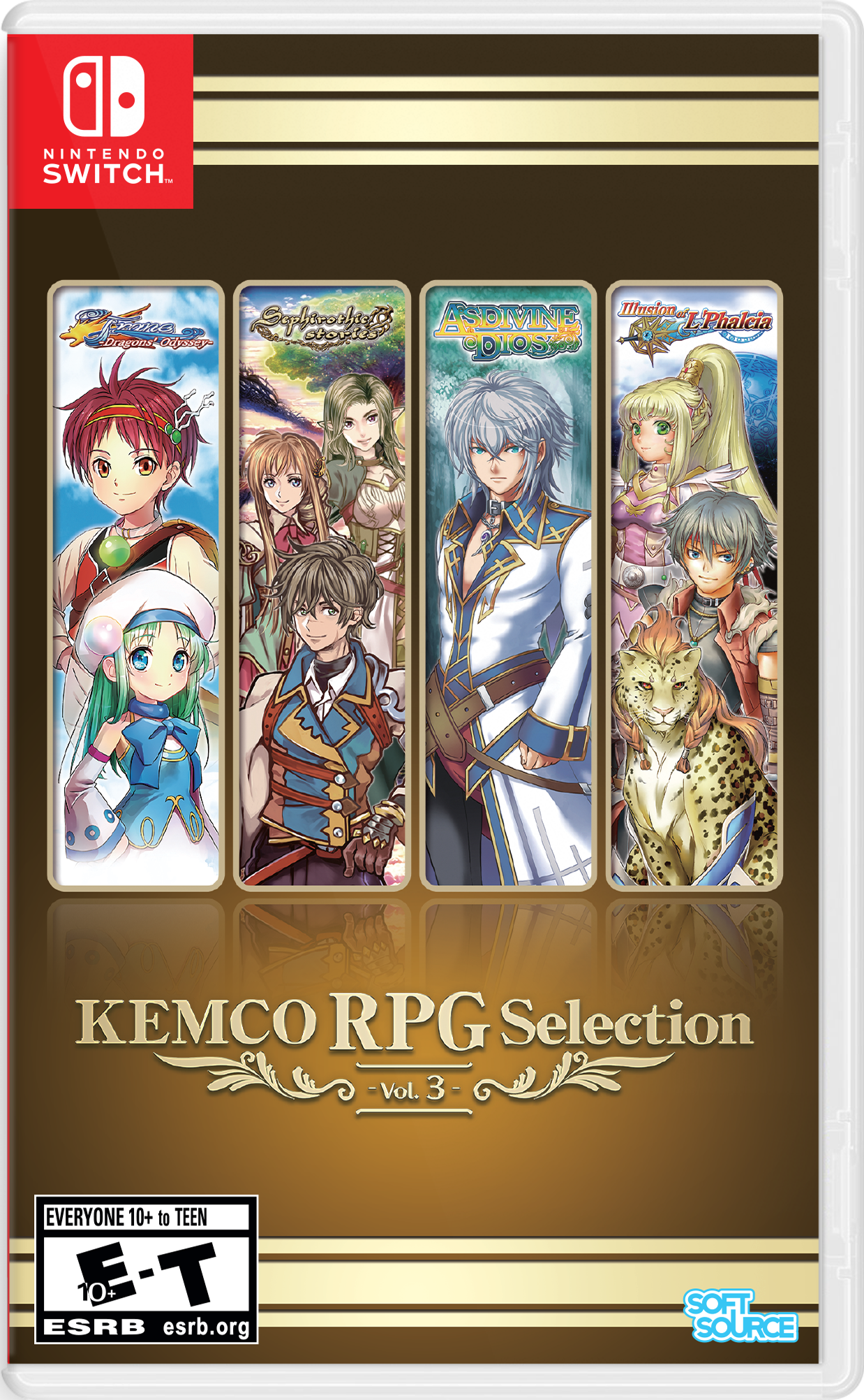 KEMCO RPG Selection Vol. 3 - Nintendo Switch | PM Studios | GameStop