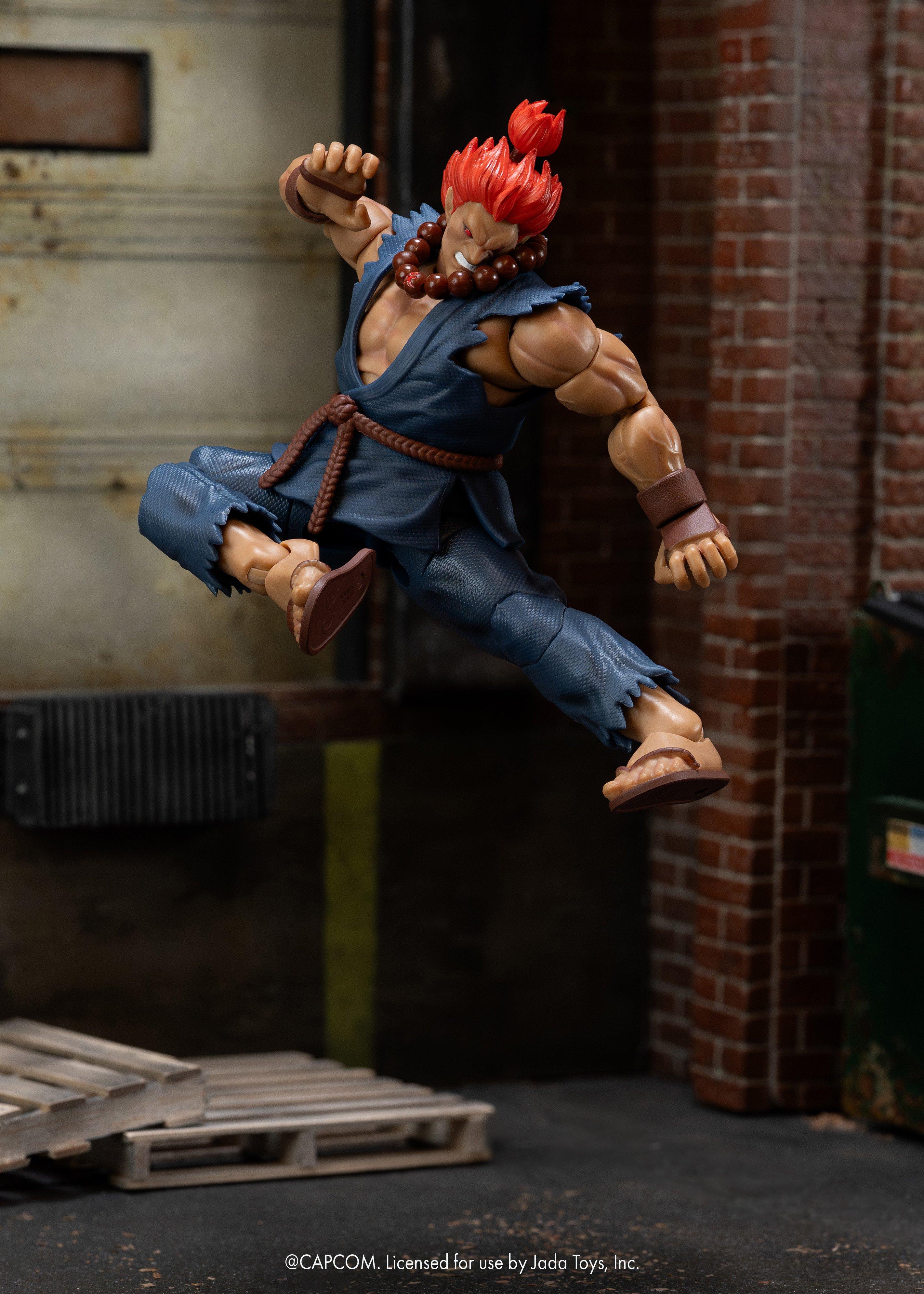 Jada Toys Street Fighter II Akuma 6-In Action Figure