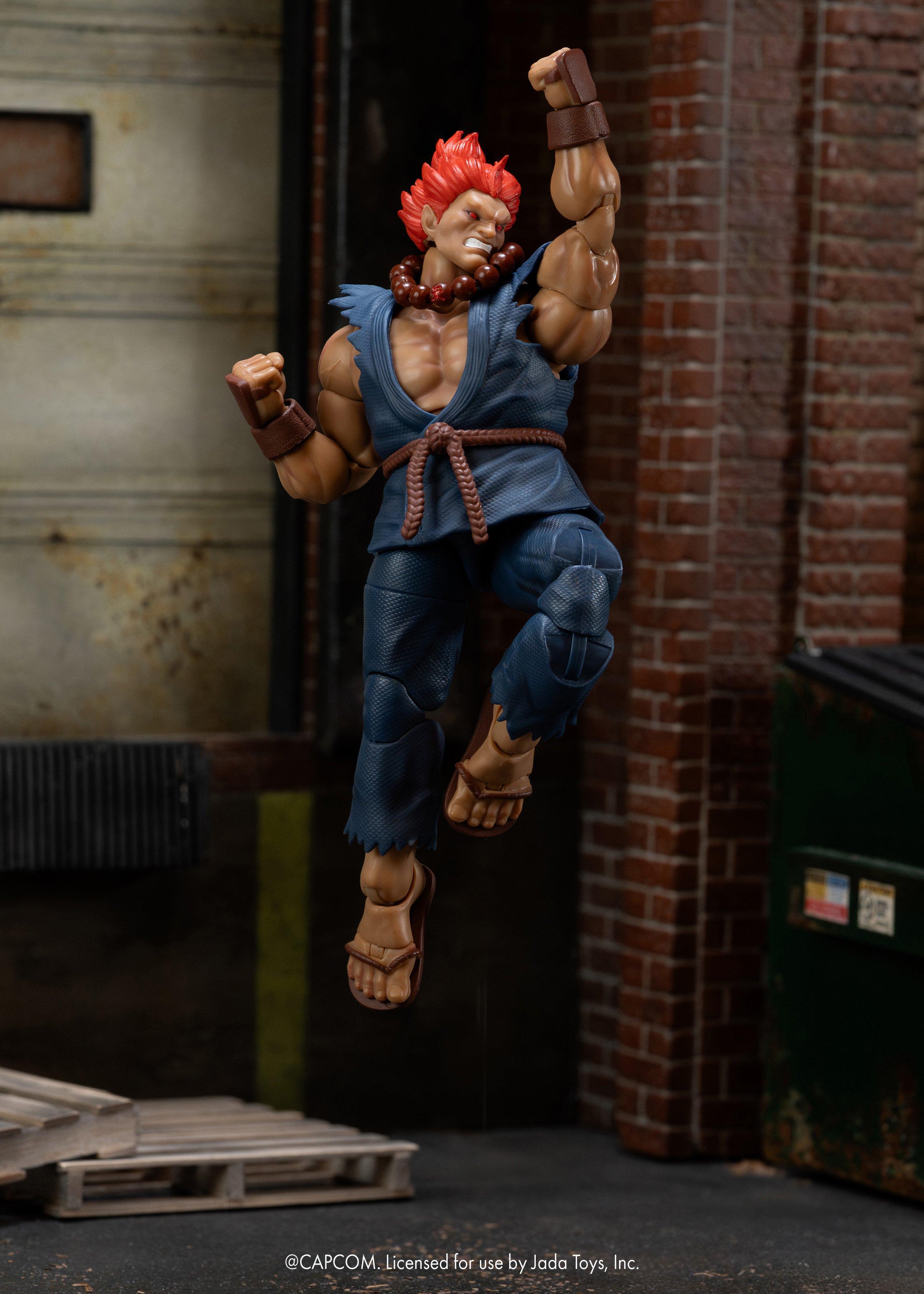 Jada Toys Street Fighter II Akuma 6-In Action Figure