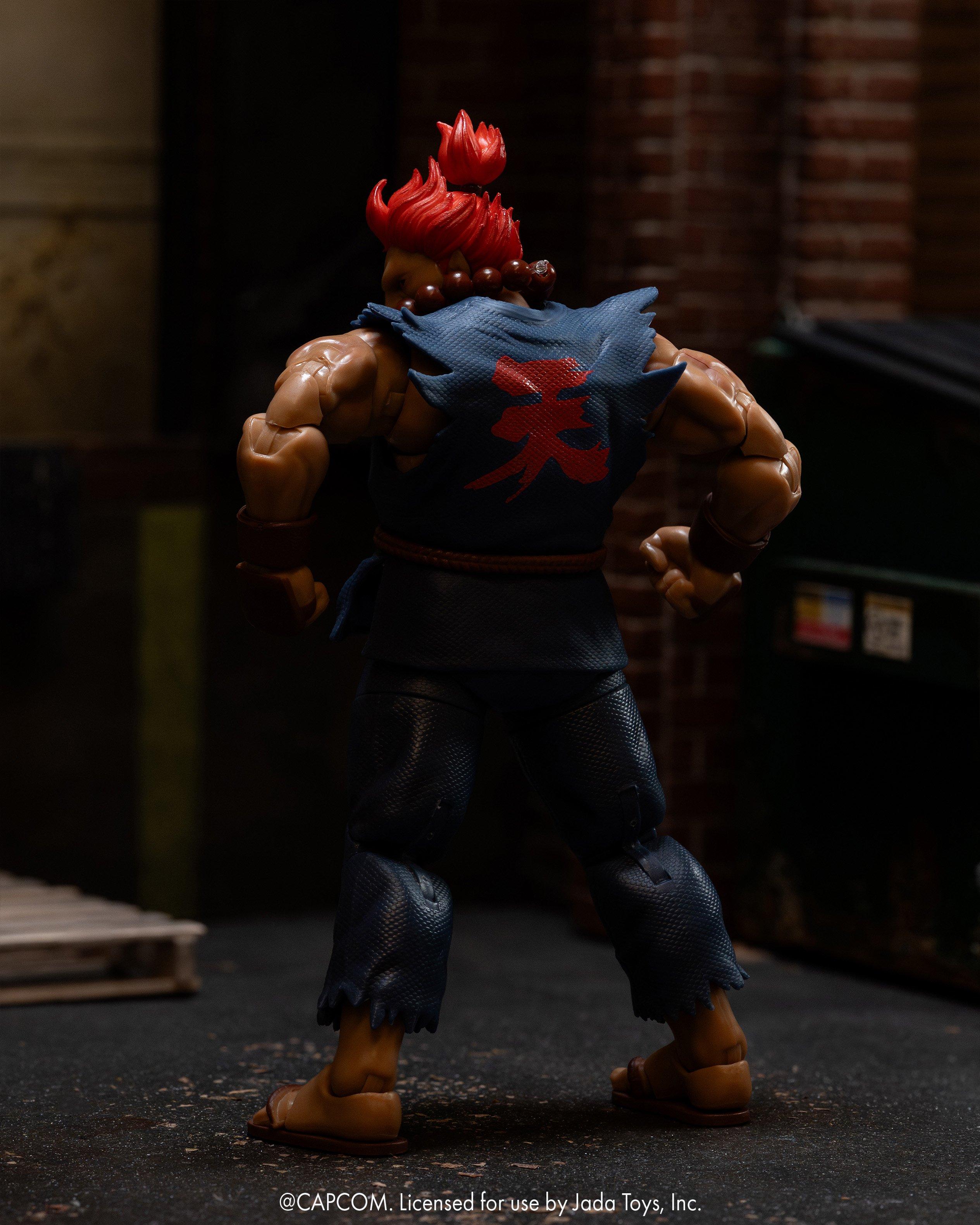 Jada Toys Street Fighter II Akuma 6-In Action Figure