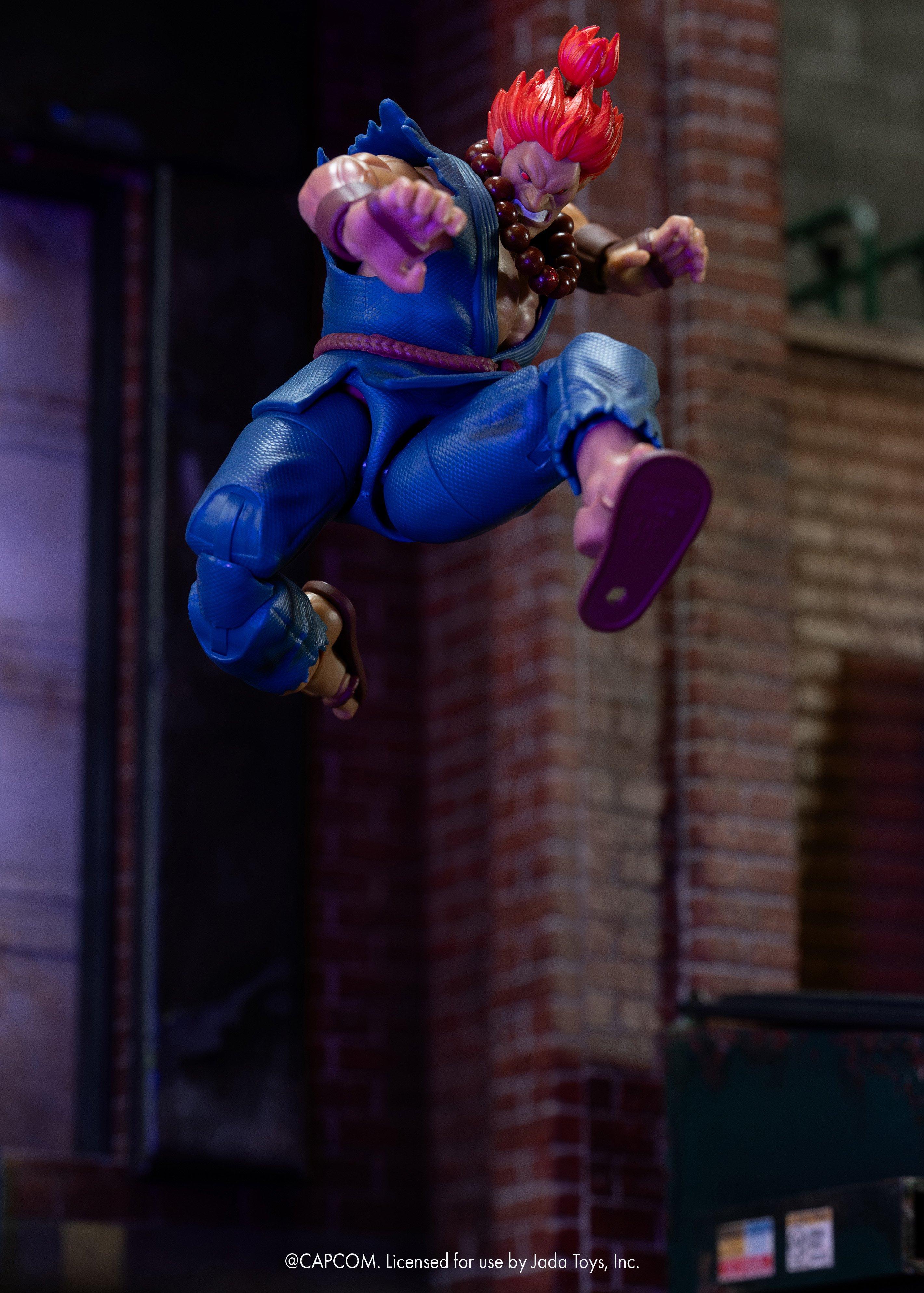 Jada Toys Street Fighter II Akuma 6-In Action Figure