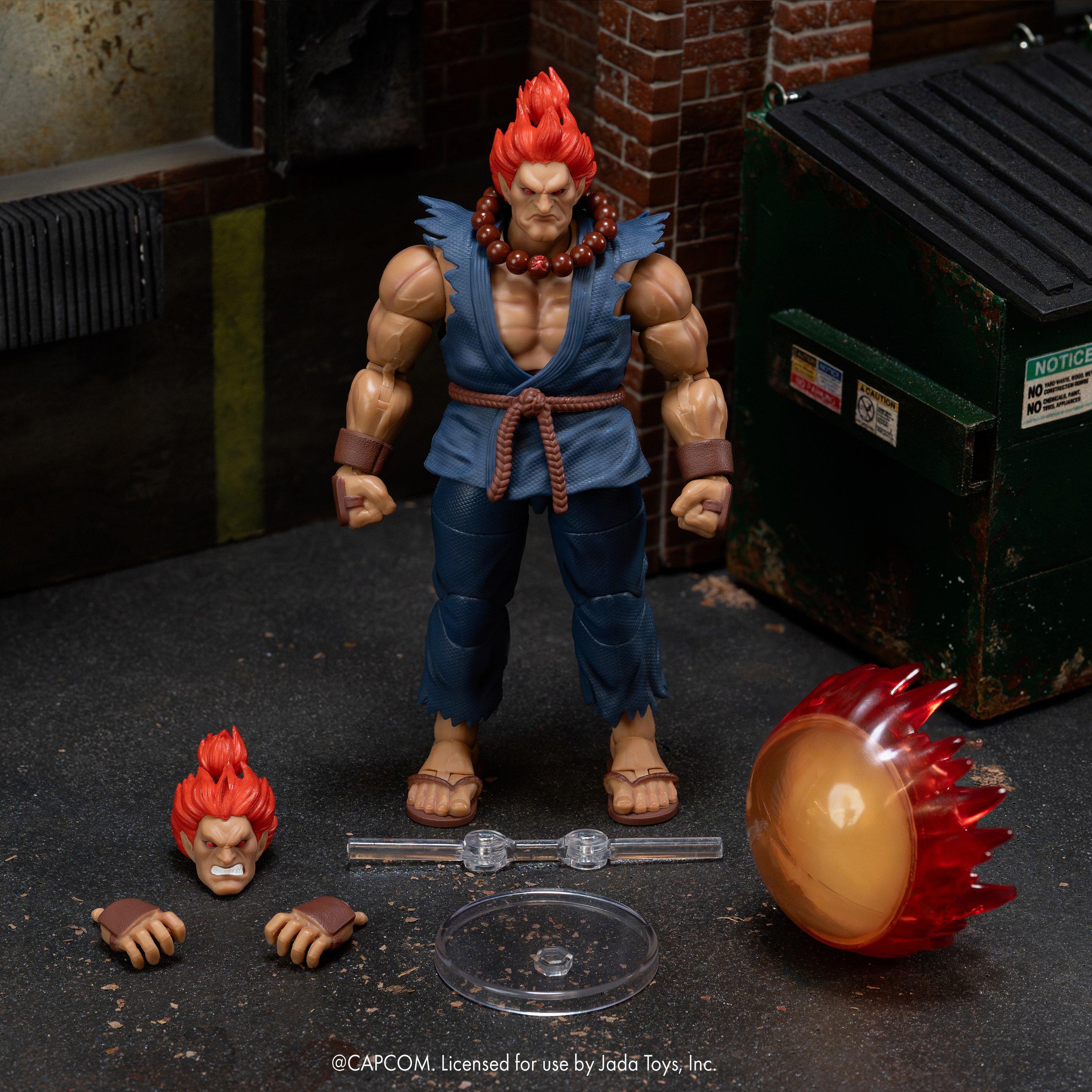 Jada Toys Street Fighter II Akuma 6-In Action Figure