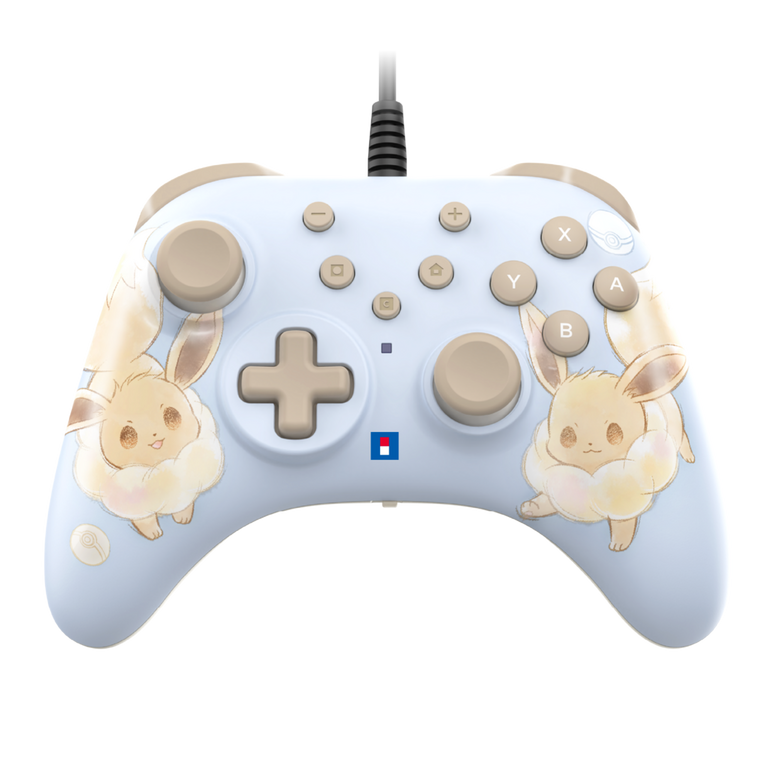 HORI Horipad Turbo Pokemon Eevee Cottage Core Wired Controller for Nintendo Switch 2