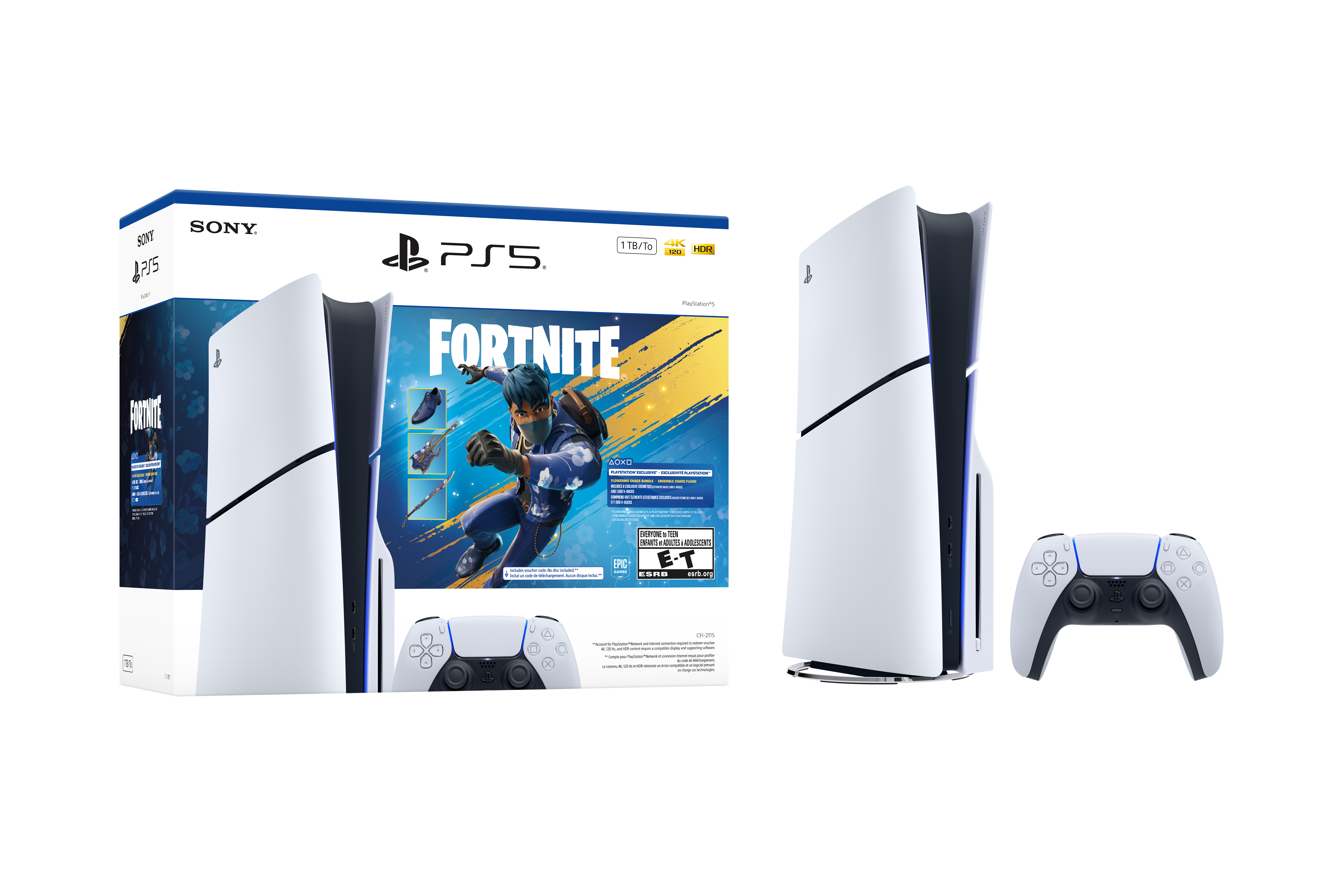 Sony PlayStation 5 Slim Console Disc Edition 1TB