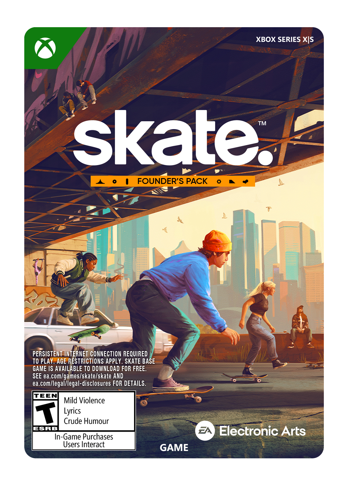 SKATE: Founder's Edition - Xbox Series X/S