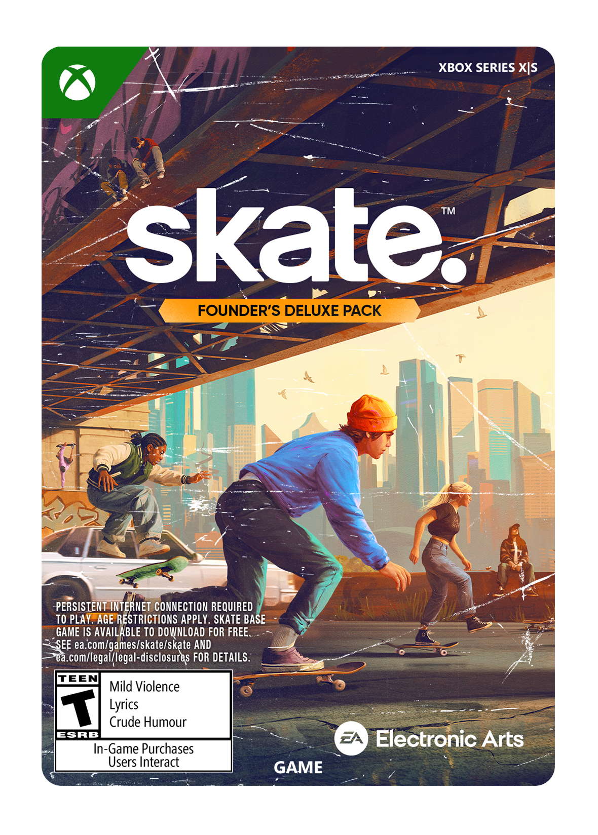 SKATE: Founder's Deluxe Edition - Xbox Series X/S