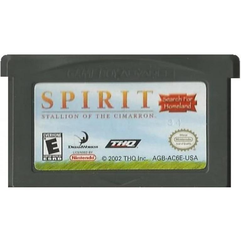 Spirit: Stallion of the Cimarron - Search for Homeland - Game Boy Advance