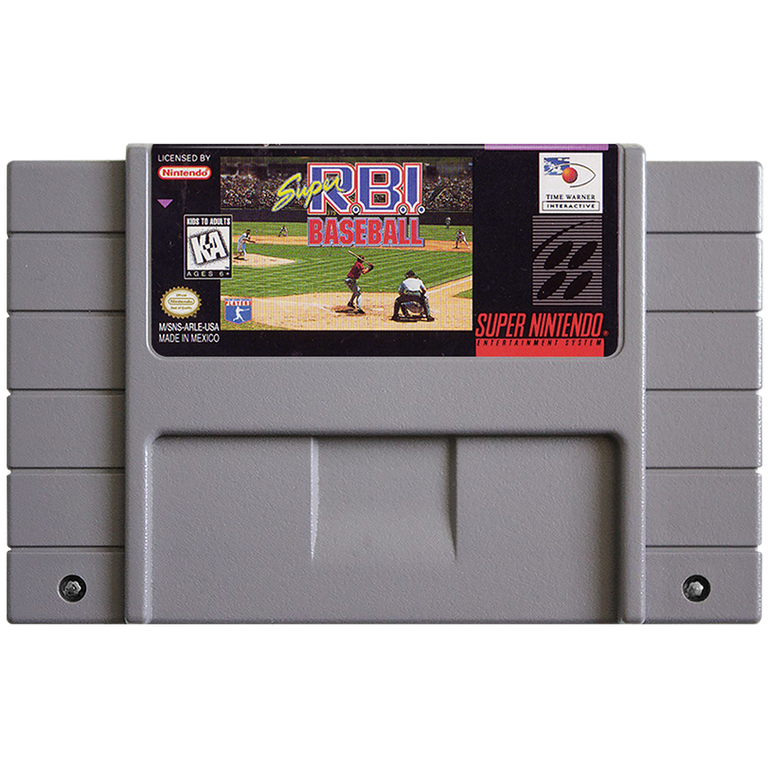 Super RBI Baseball - Super Nintendo (SNES)