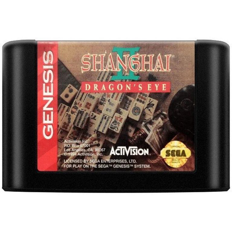 Shanghai II: Dragon's Eye - Sega Genesis