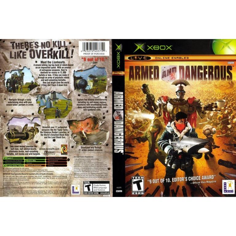 Armed and Dangerous - Xbox (Original)