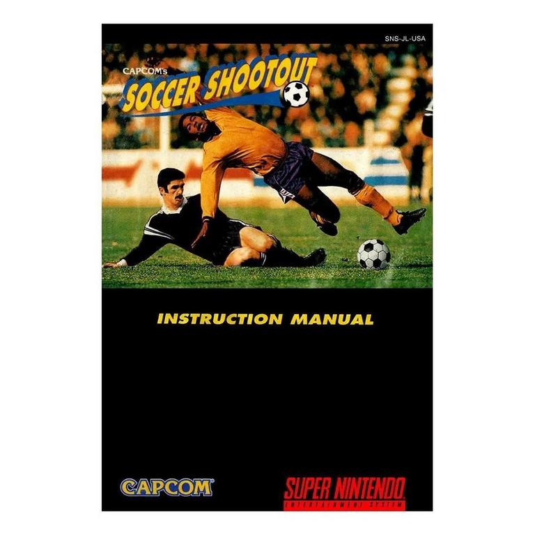 Capcom's Soccer Shootout - Super Nintendo (SNES)