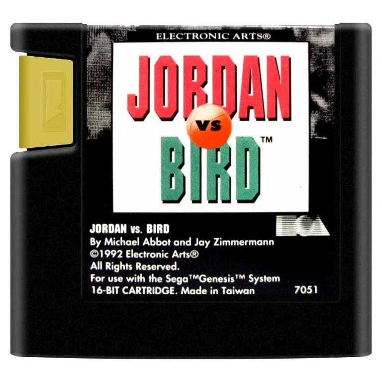 Jordan vs Bird: One-On-One - Sega Genesis