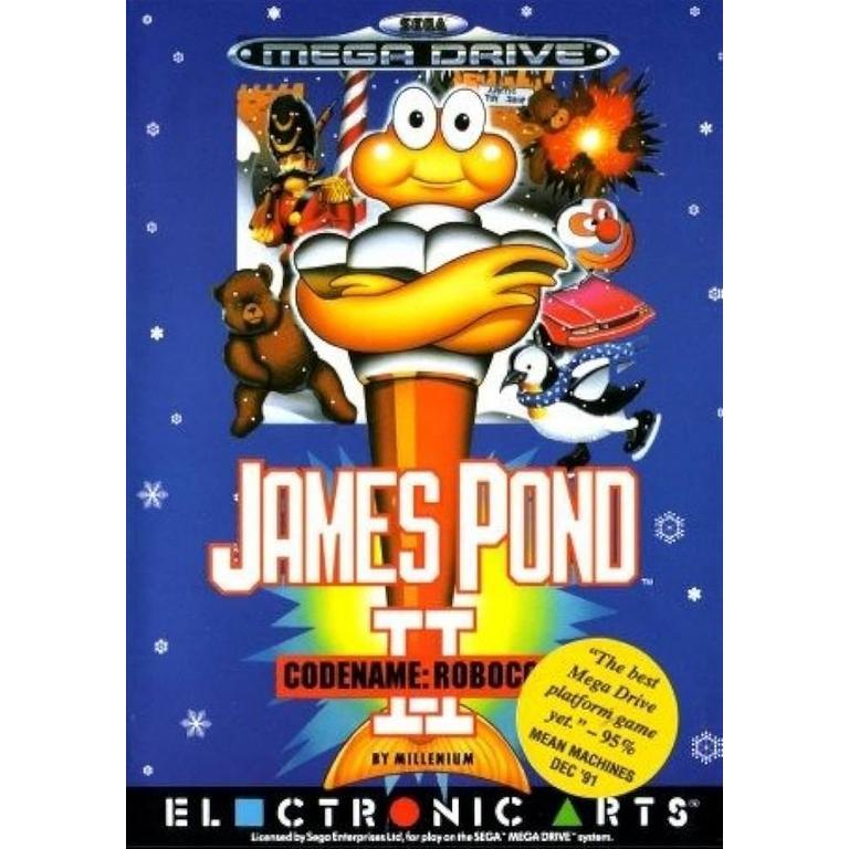 James Pond 2: Codename Robocod - Sega Genesis