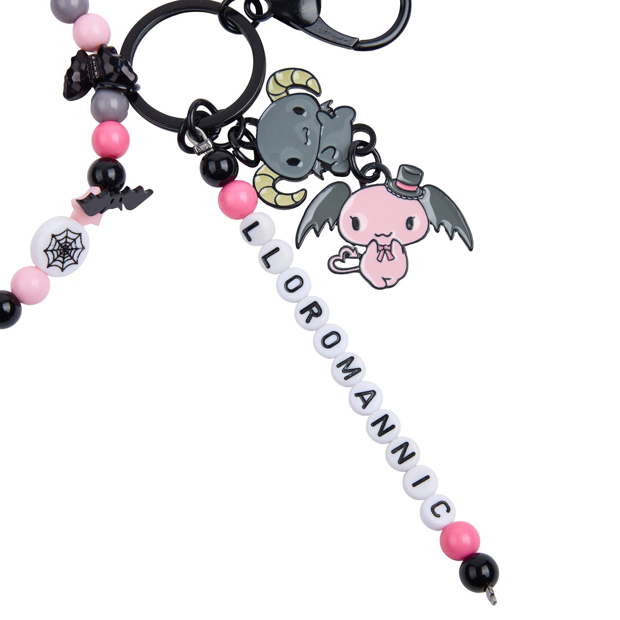 Sanrio Lloromannic Beaded Multi-Charm Wristlet Keychain GameStop Exclusive