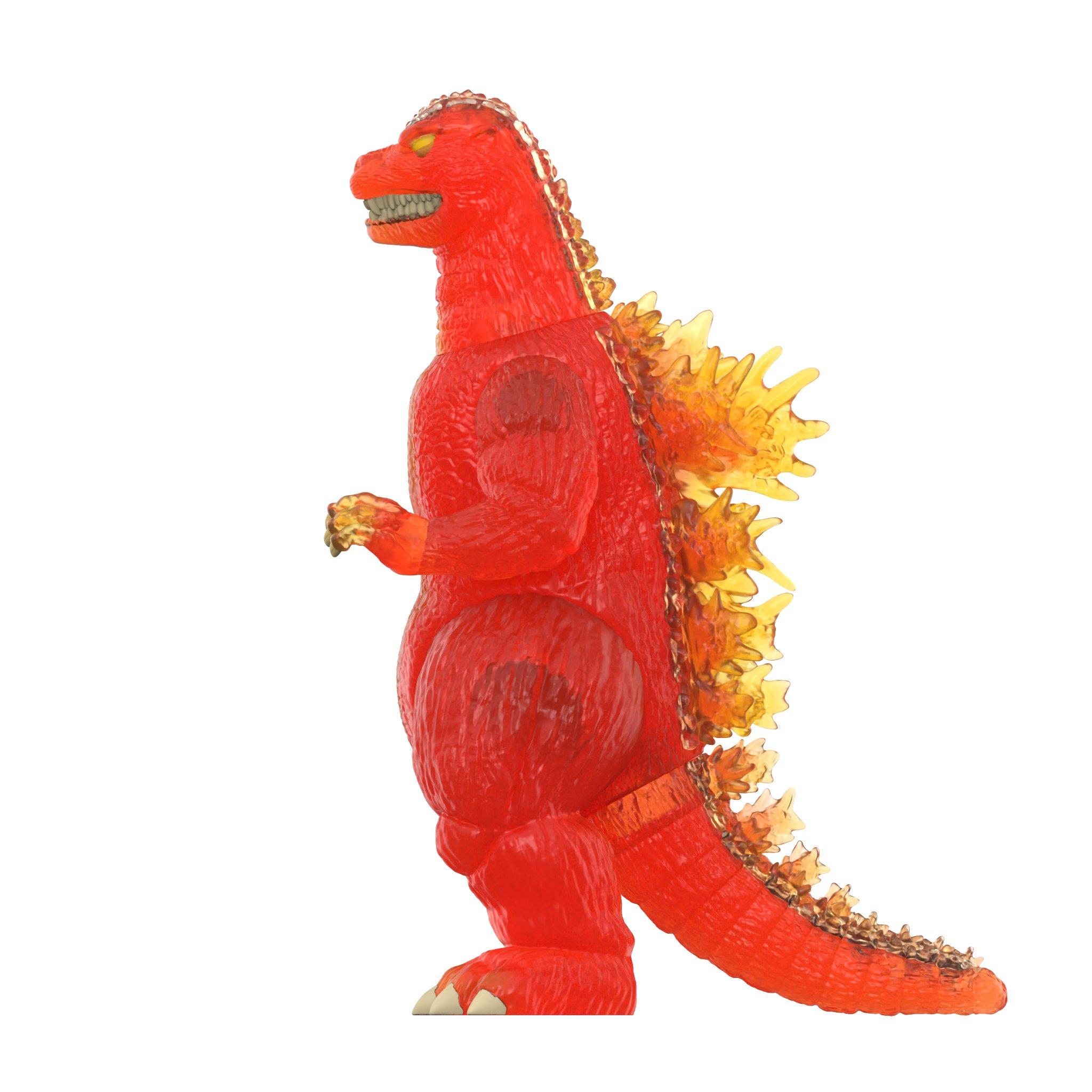 Super7 Toho ReAction Godzilla 1989 Godzilla (Blazing) 3.75-in Action Figure