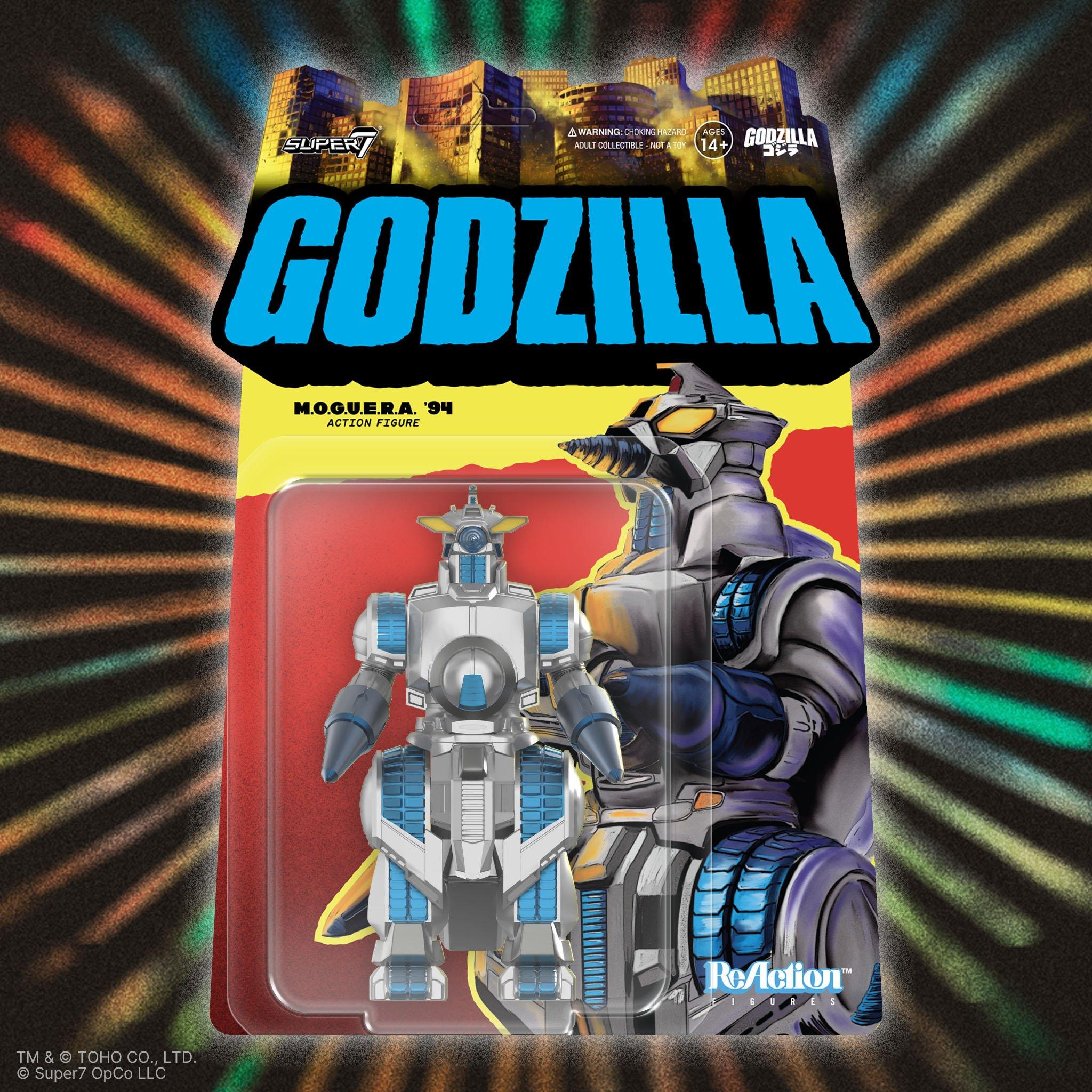 Super7 Toho ReAction Godzilla vs. SpaceGodzilla  M.O.G.U.E.R.A. 3.75-in Aciton Figure