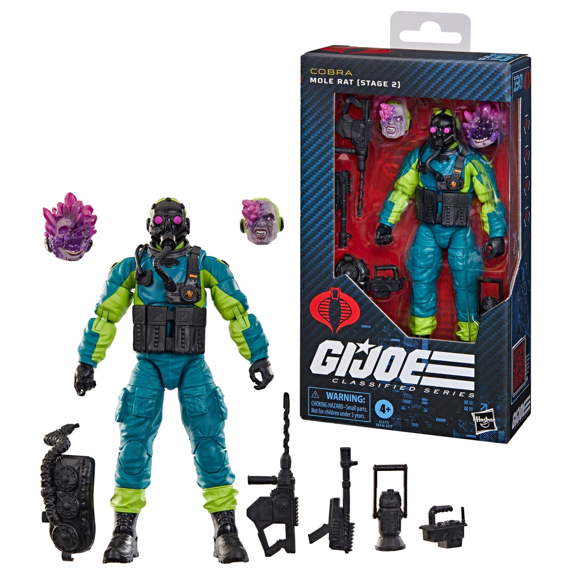 Hasbro G.I. Joe Classified Series Dark Energon-infected Cobra Mining Technician 6-in Action Figure