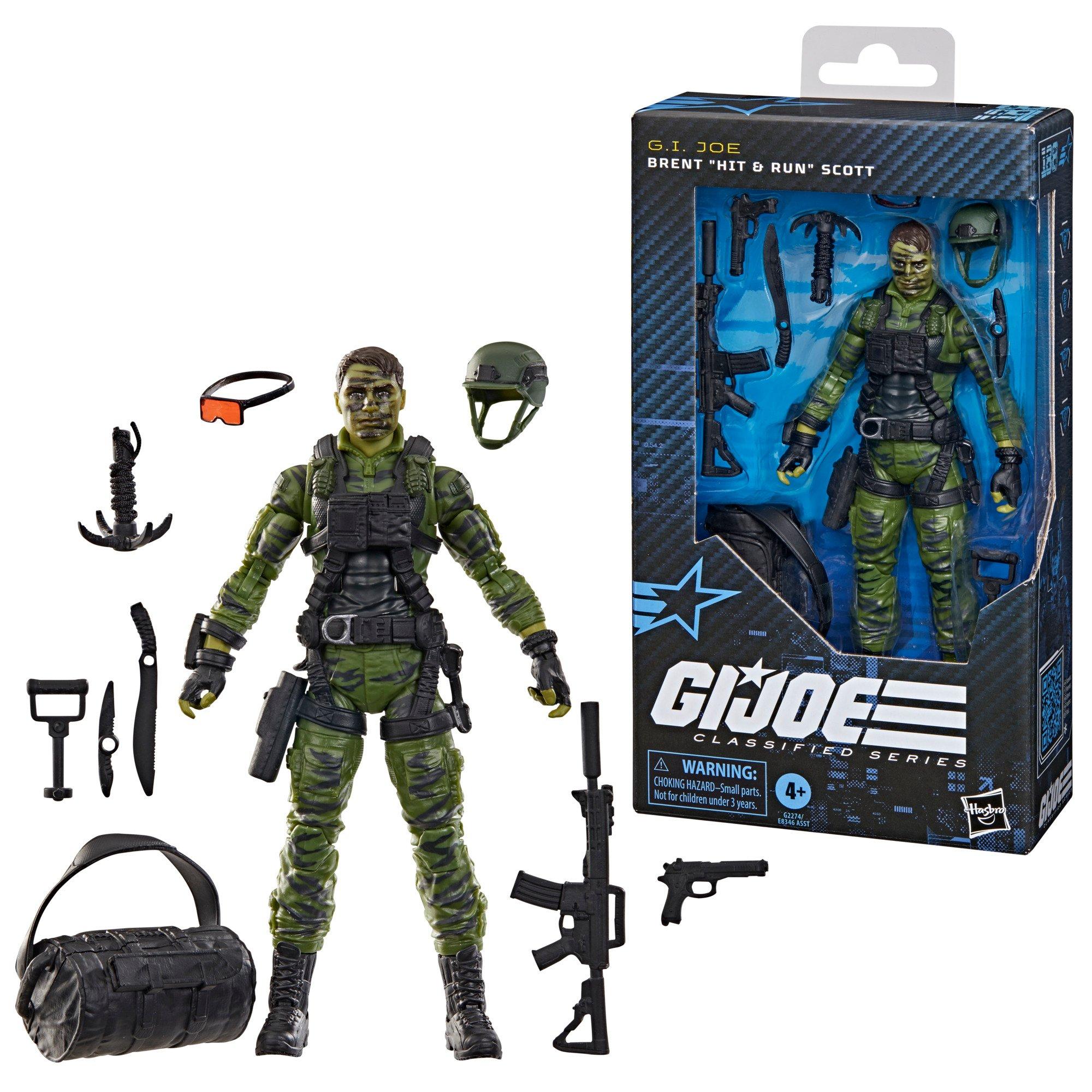 Hasbro G.I. Joe Classified Series Brent (Hit and Run) 6-in Action Figure