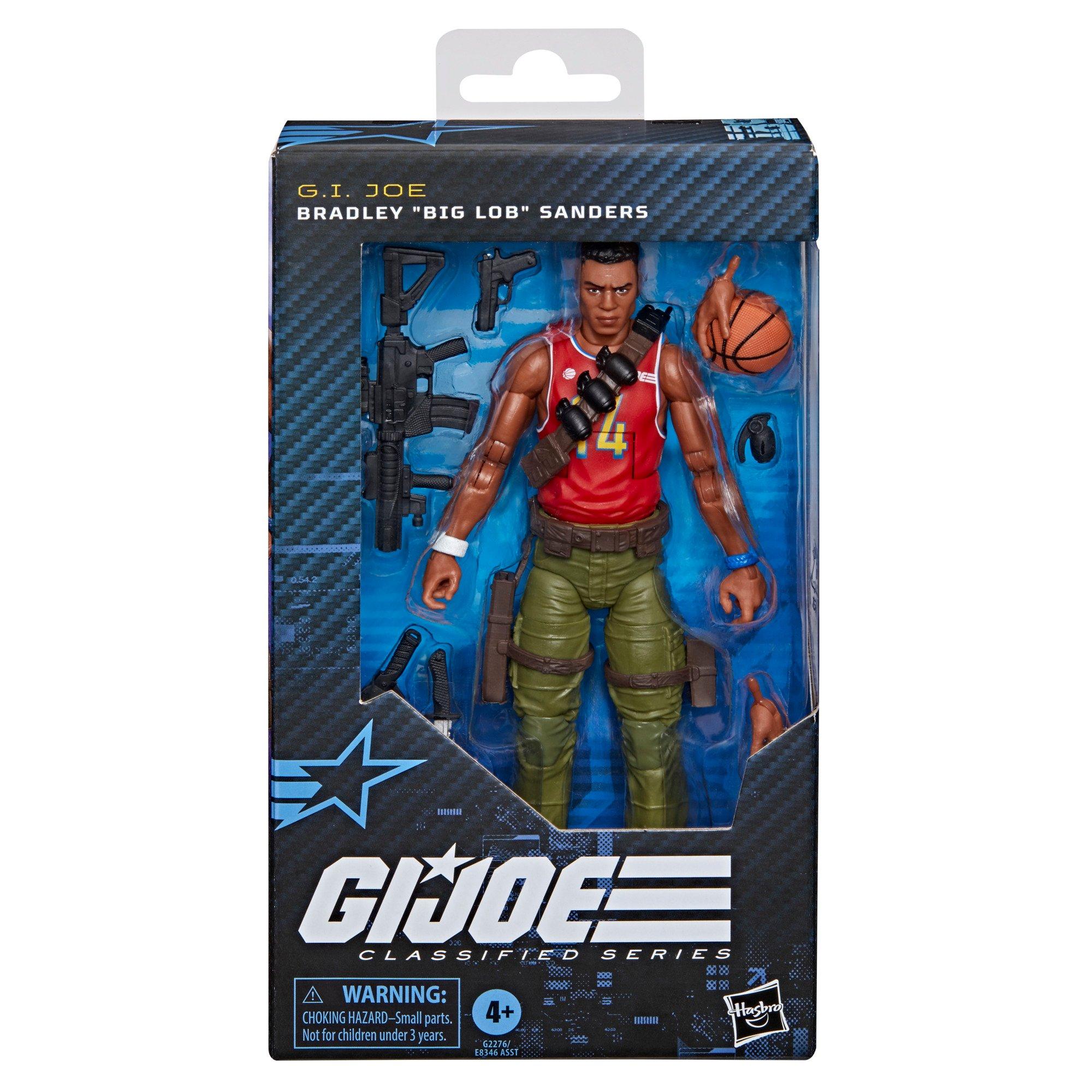 Hasbro G.I. Joe Classified Series Bradley (Big Lob) Sanders 6-in Action Figure