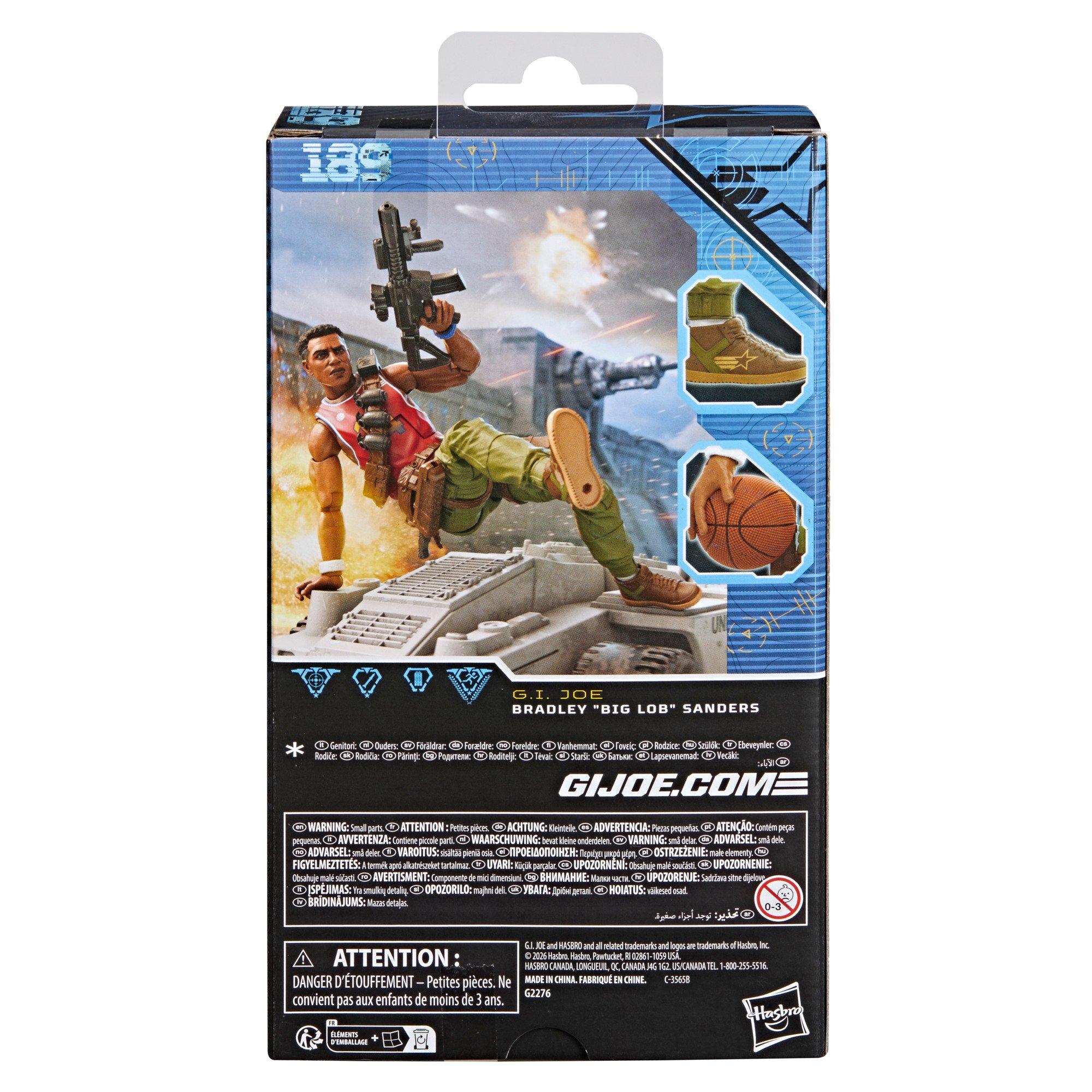 Hasbro G.I. Joe Classified Series Bradley (Big Lob) Sanders 6-in Action Figure