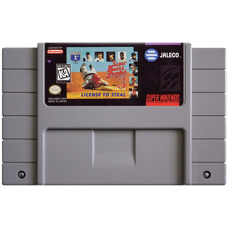 Super Bases Loaded 3 - Super Nintendo (SNES)