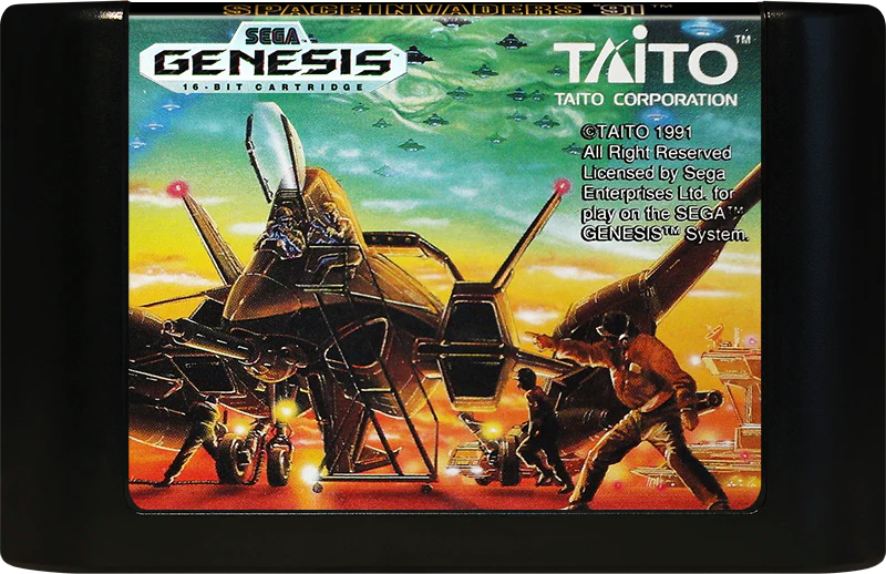 Space Invaders 91 - Sega Genesis