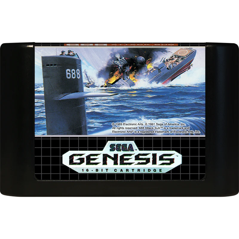 688 Attack Sub - Sega Genesis