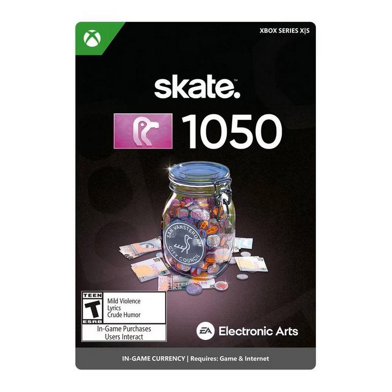 SKATE: 1050 SV Bucks - Xbox Series X/S