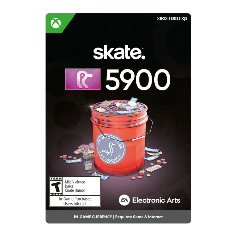 SKATE: 5900 SV Bucks - Xbox Series X/S