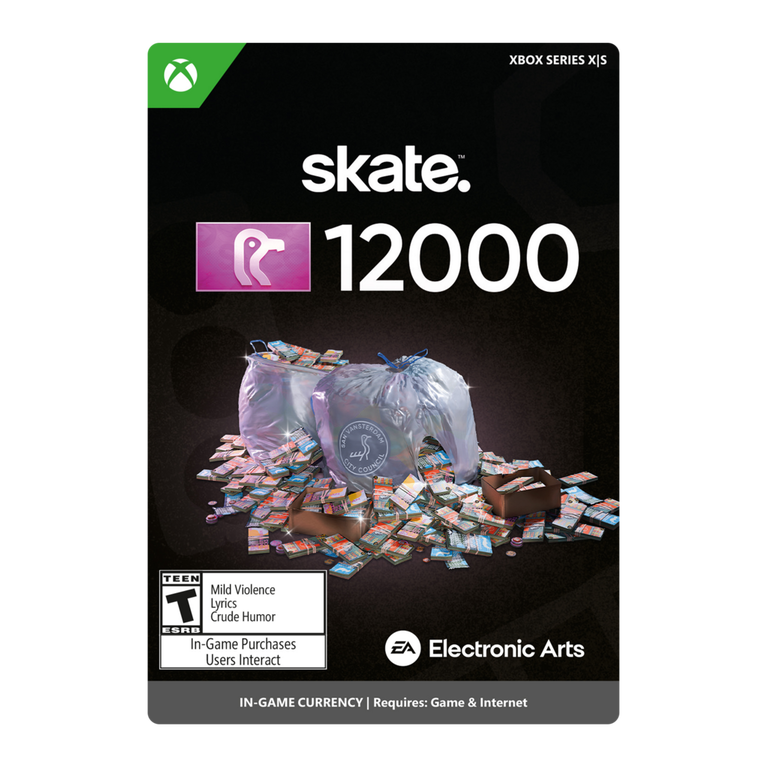 SKATE: 12000 SV Bucks - Xbox Series X/S