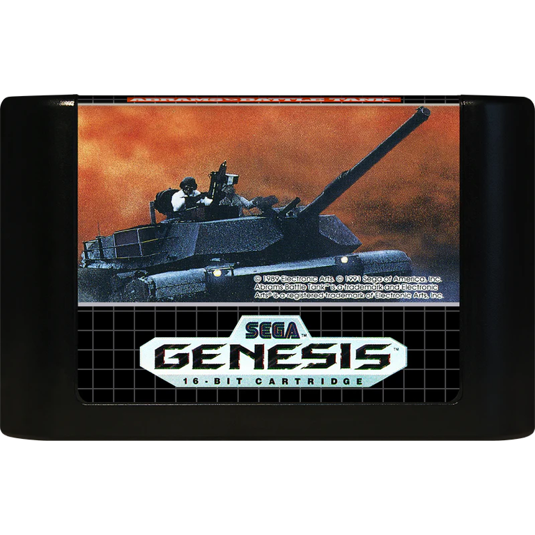 M-1 Abrams Battle Tank - Sega Genesis