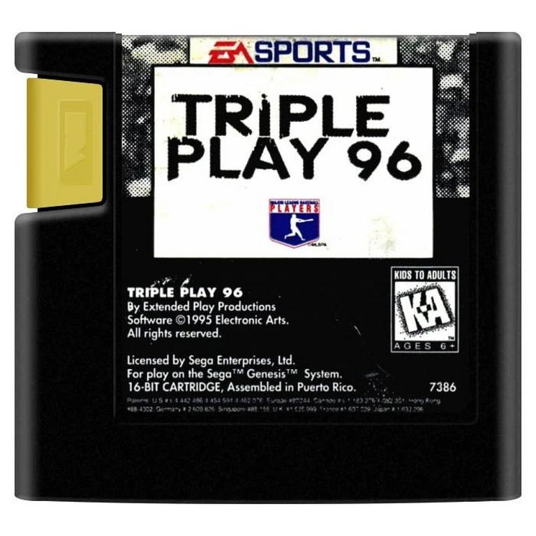 Triple Play 96 - Sega Genesis