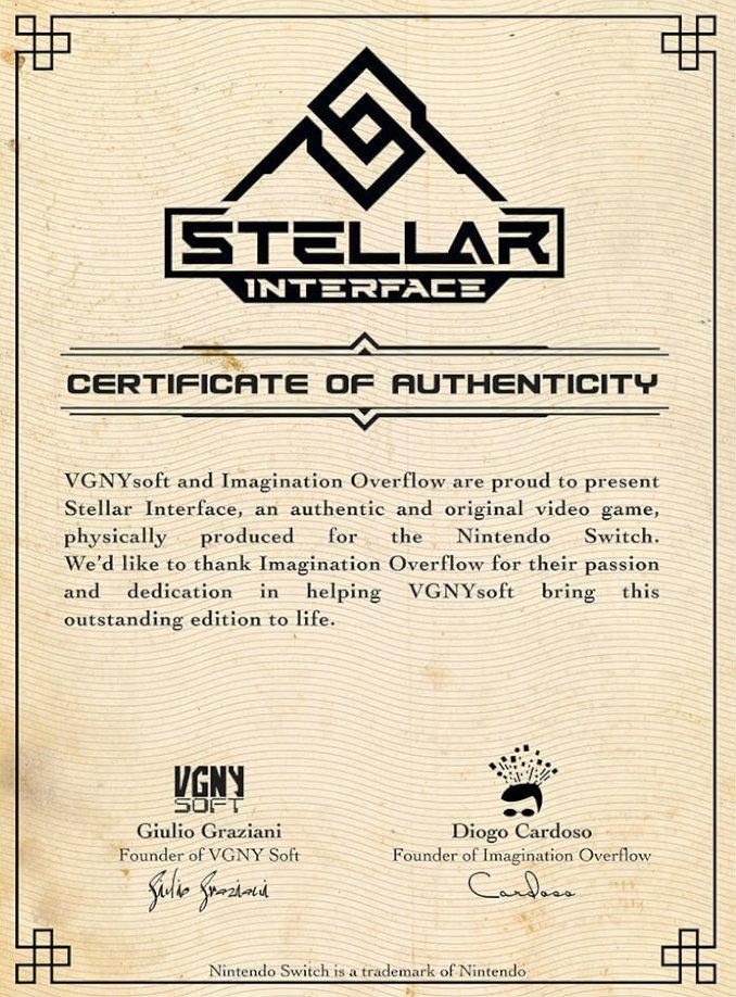 Stellar Interface Extra Edition - Nintendo Switch