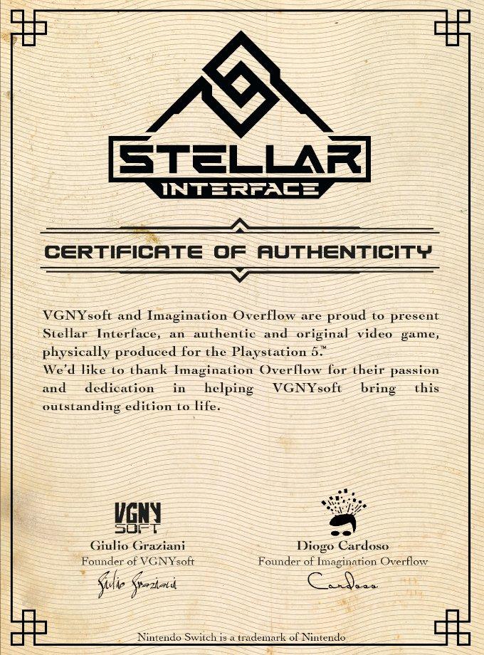 Stellar Interface - PlayStation 5