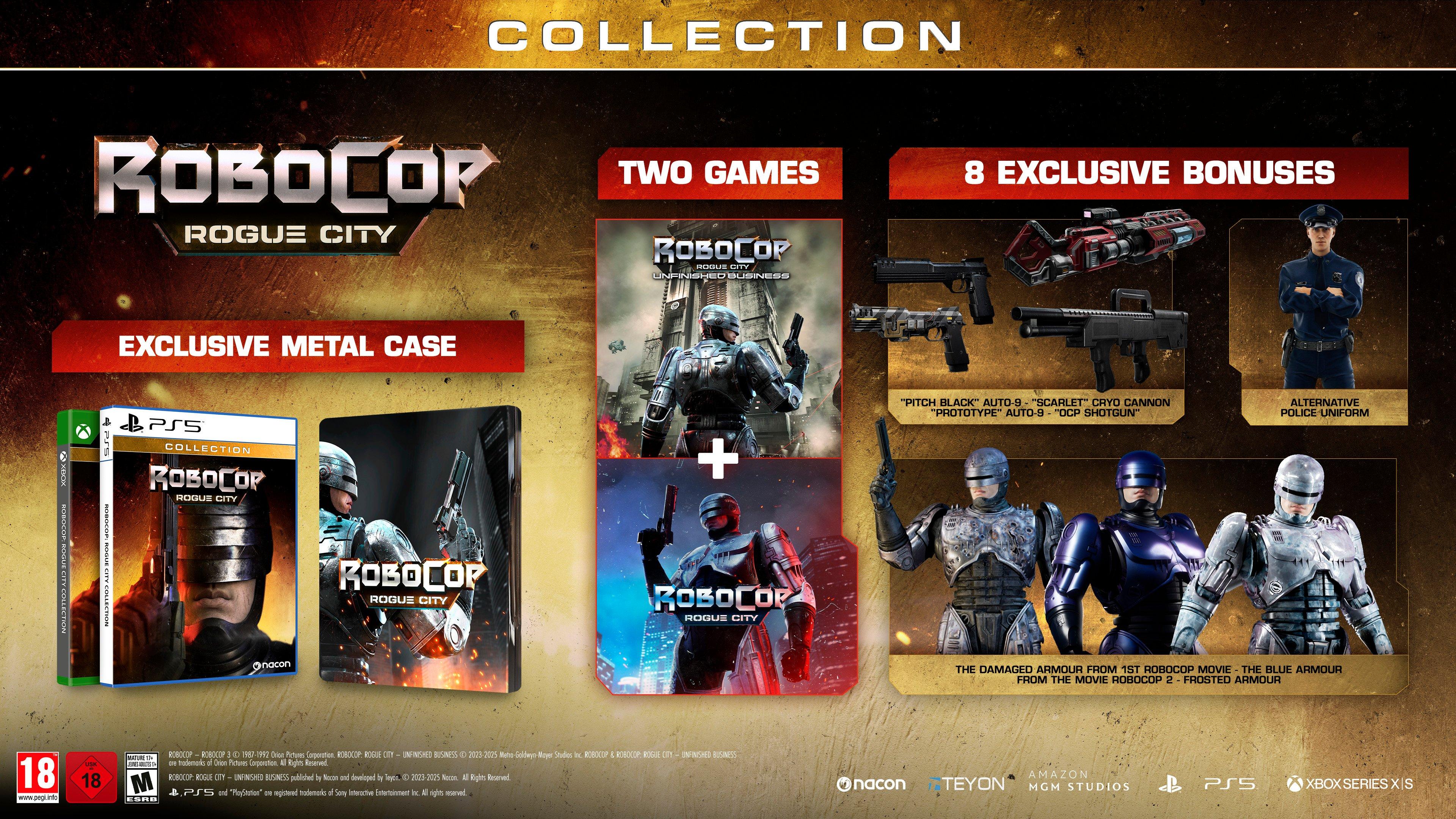 その他 RoboCop Collector's Edition RoboCop Rogue City Collection | Nacon | GameStop