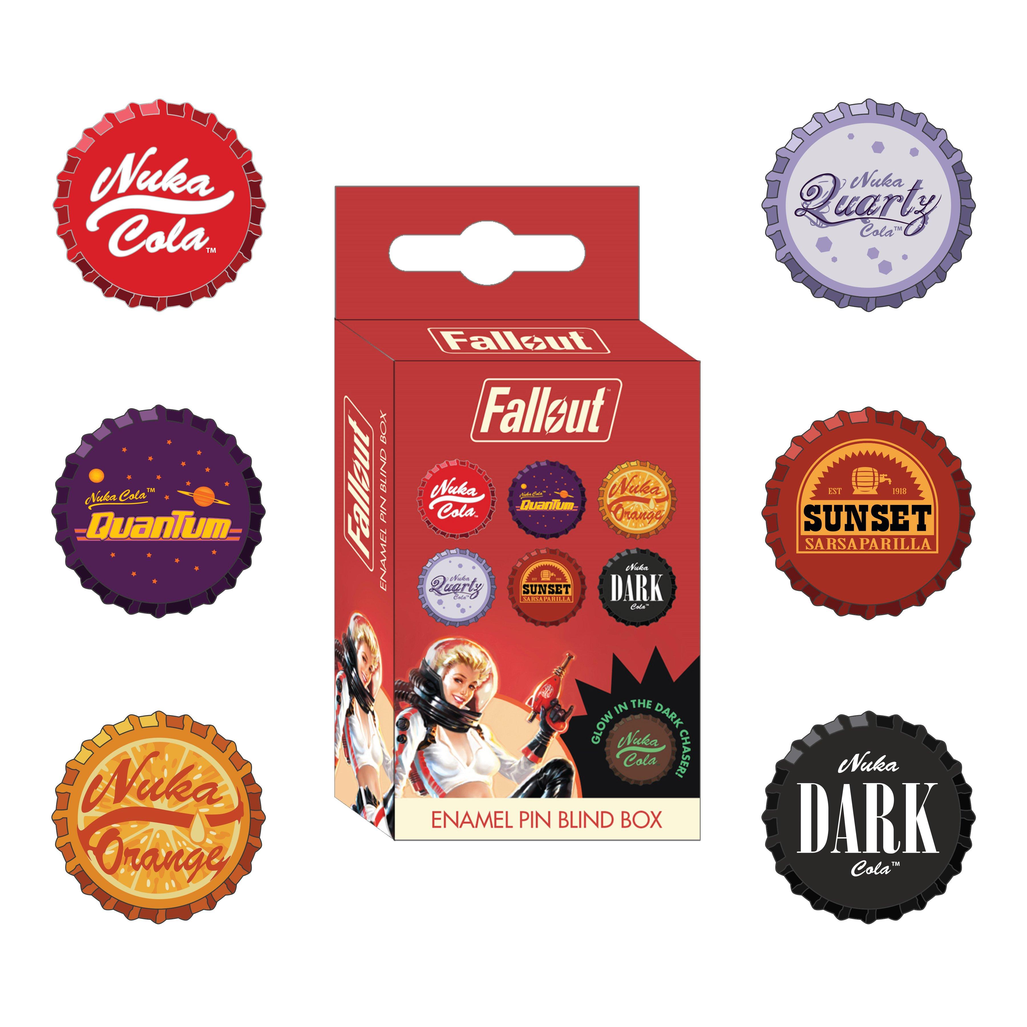 Fallout Bottle Cap Enamel Pin Blind Box GameStop Exclusive (Styles