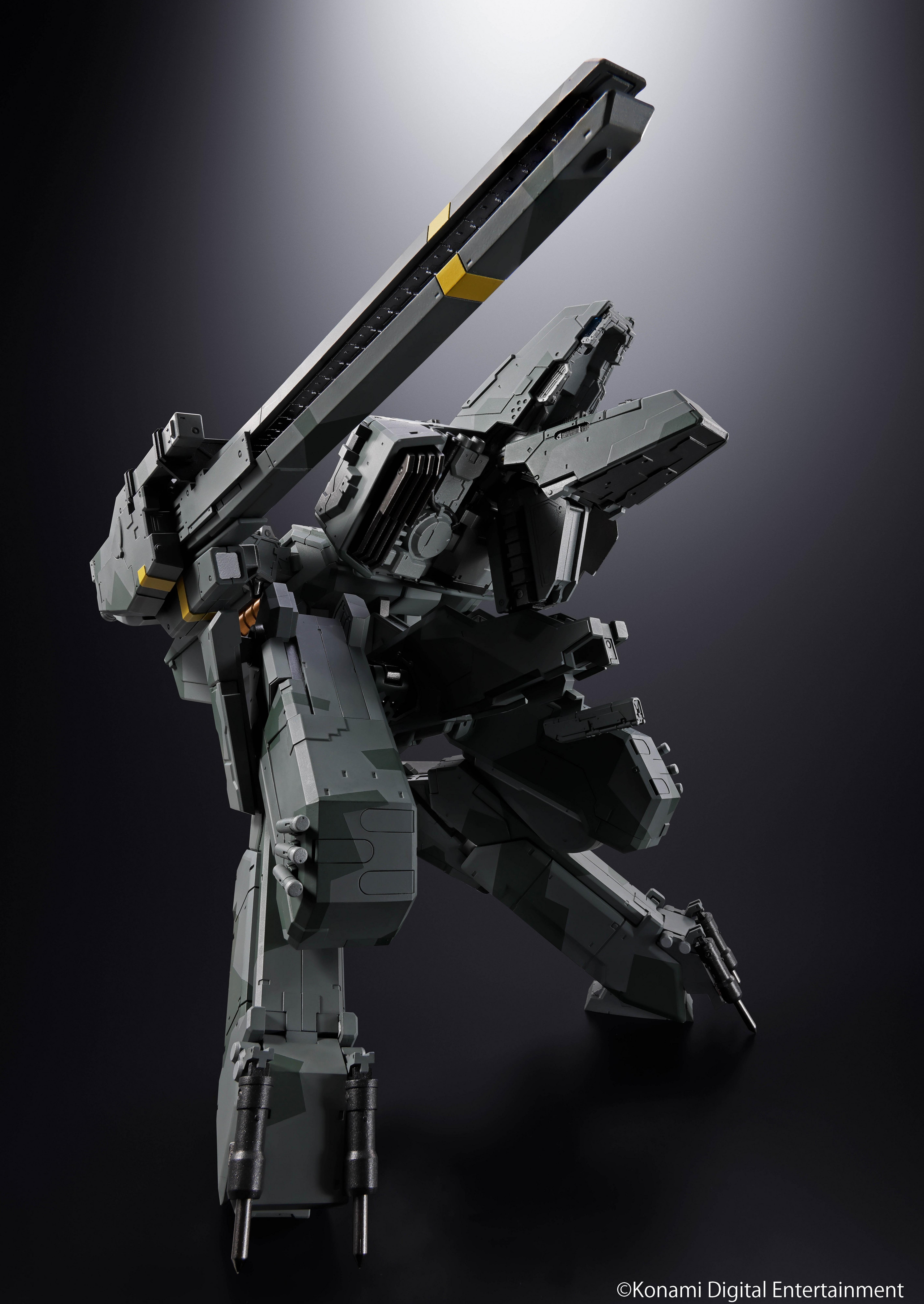 Tamashii Nations Metal Gear Solid Metal Gear Rex 7-in Chogokin Figure