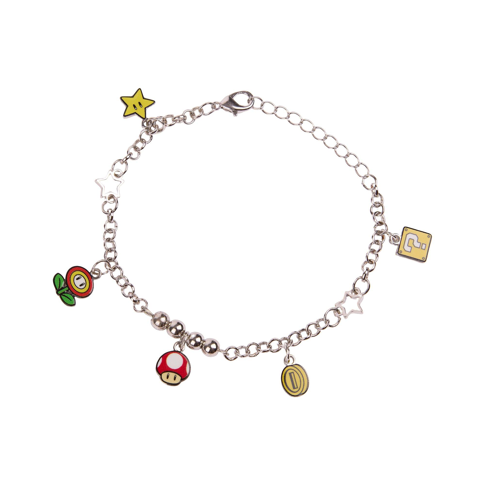 Super Mario Mystery Block Items Charm Bracelet GameStop Exclusive