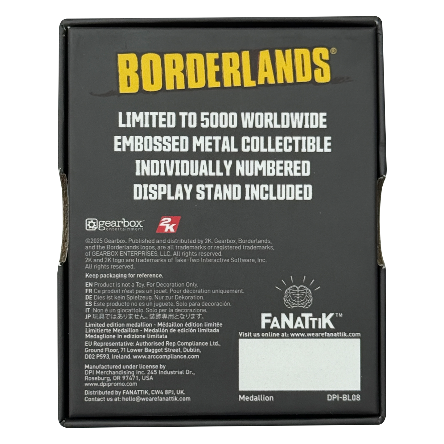 Borderlands Bandit Mask Replica