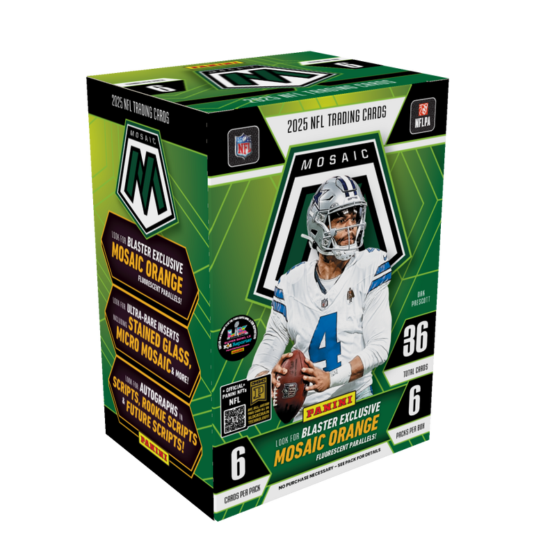 2025 Panini Mosaic NFL Football Blaster Box