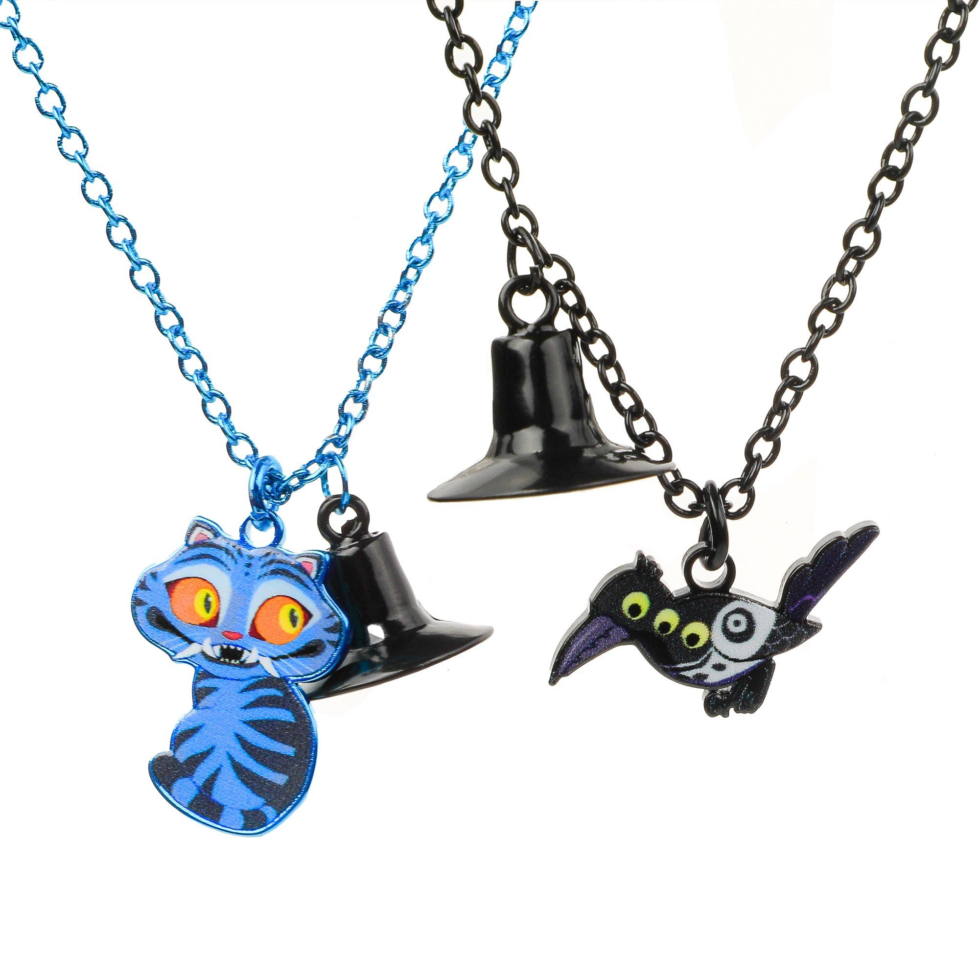 KPop Demon Hunters Derpy and Sussie Magnetic Best Friend Necklace Set GameStop Exclusive