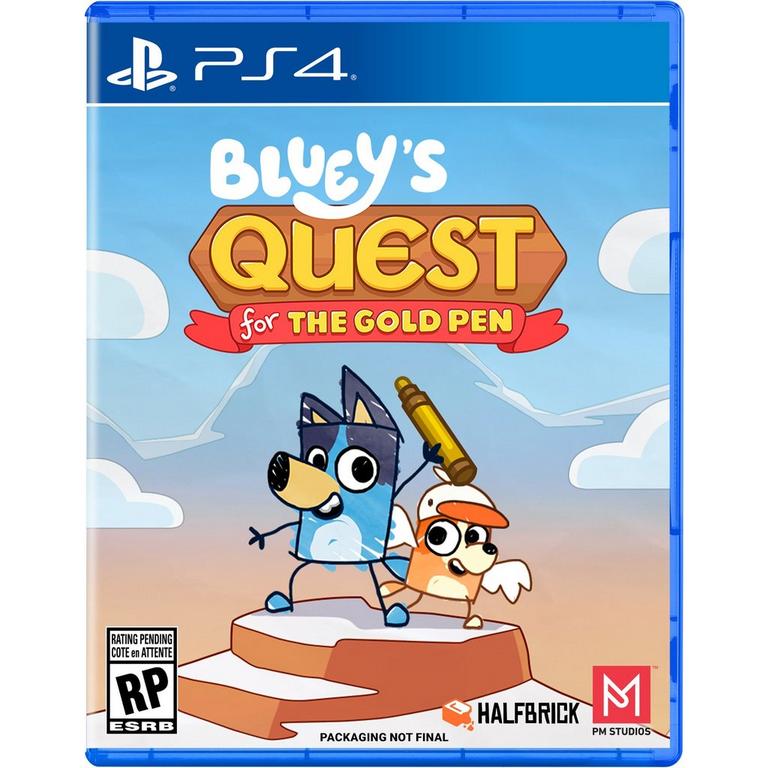 Bluey's Quest for The Gold Pen - PlayStation 4