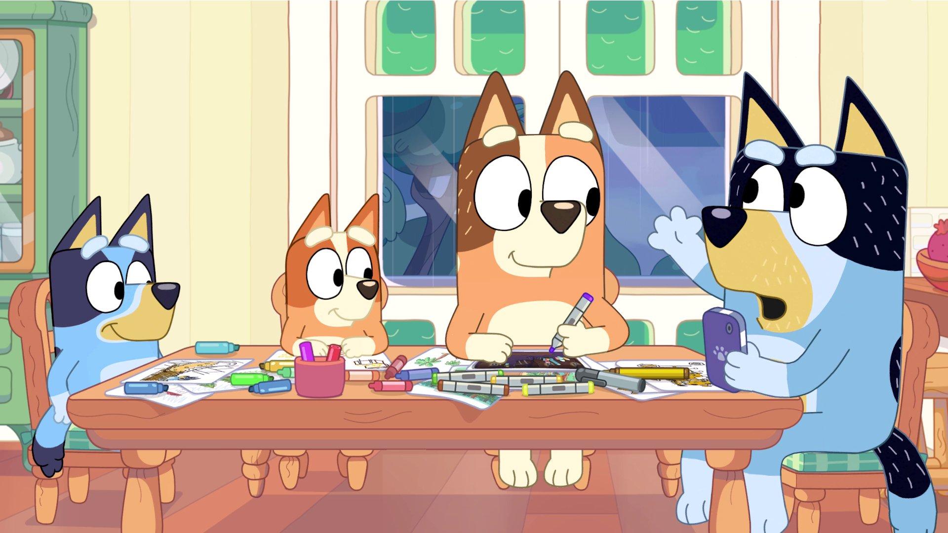 Bluey's Quest for The Gold Pen