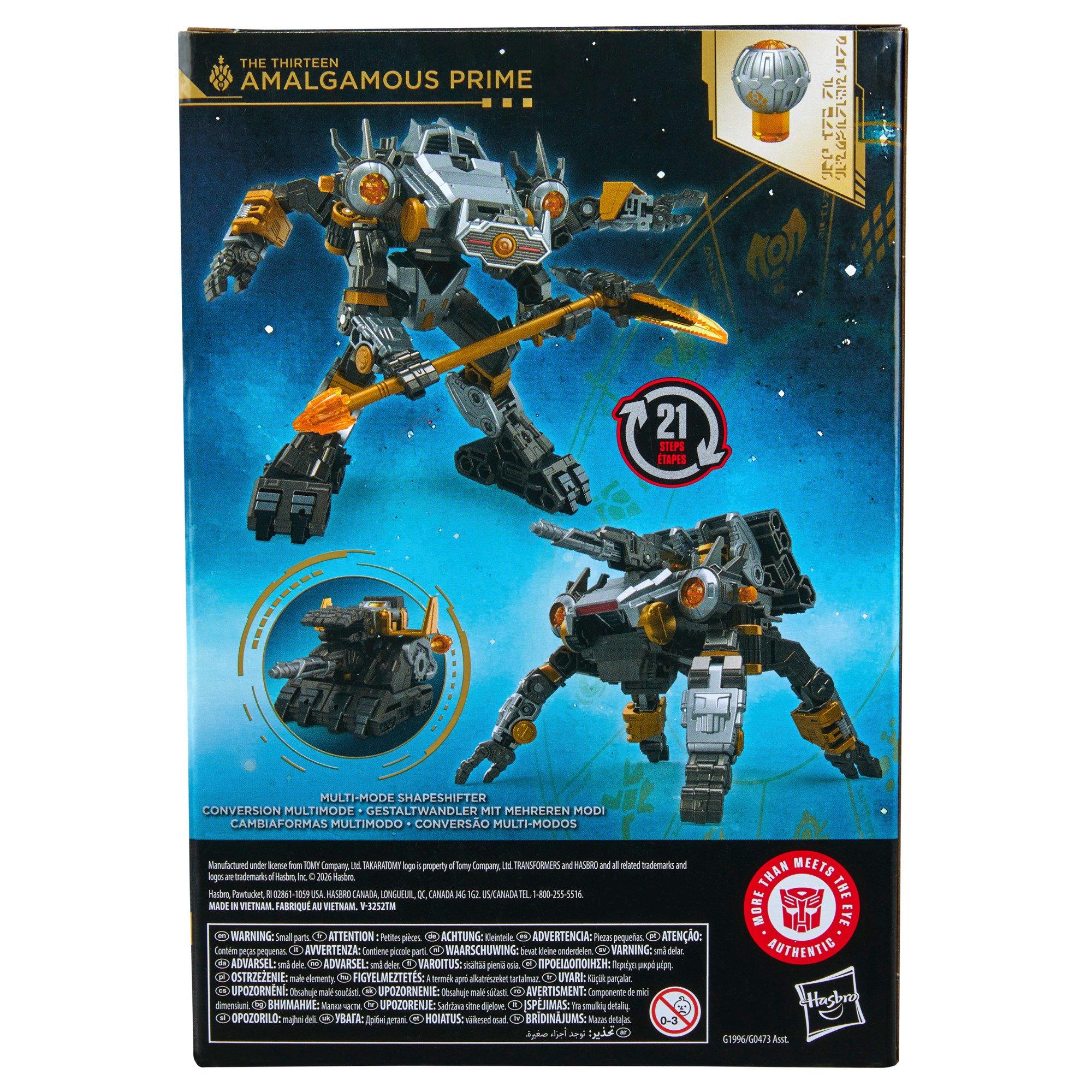 Hasbro Transformers Age of the Primes Voyager Class The Thirteen Amalgamous Prime 5.5-In Action Figure