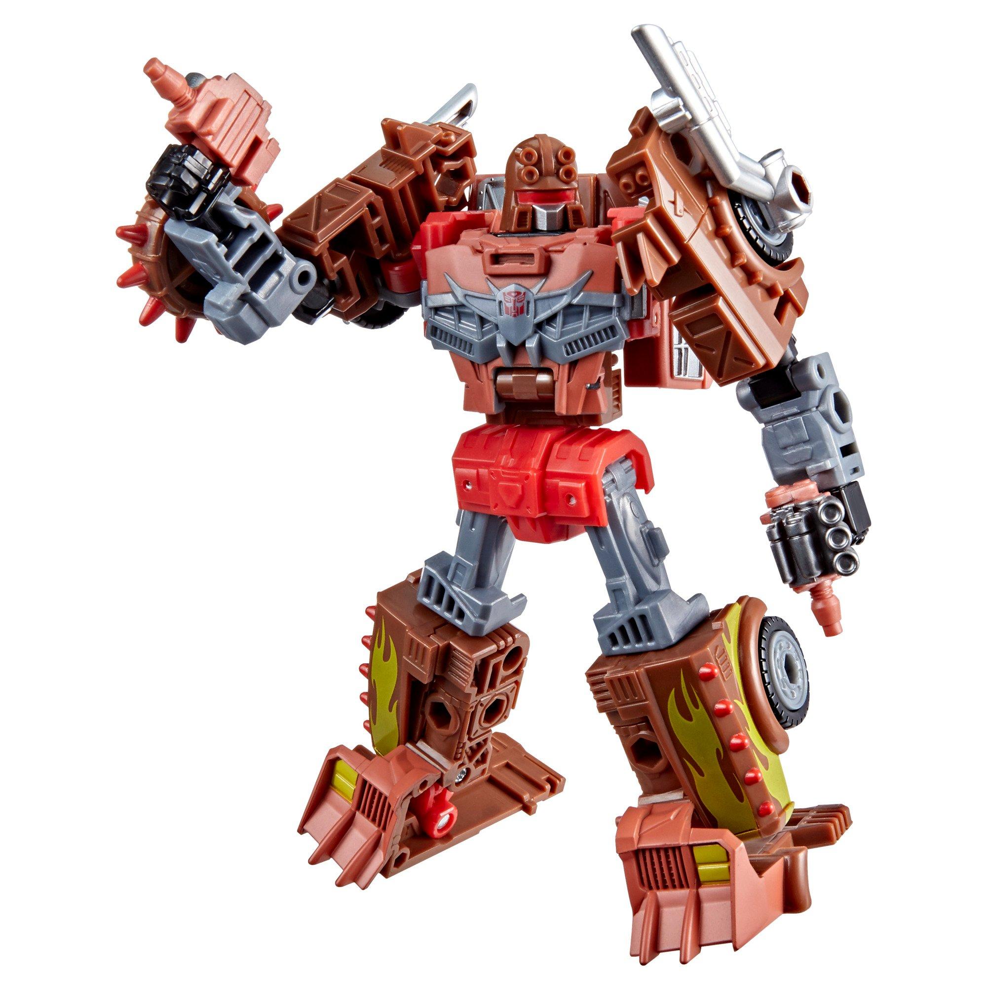 Hasbro Transformers Age of the Primes Deluxe Class Junkion Jalopy 5.5-In Action Figure
