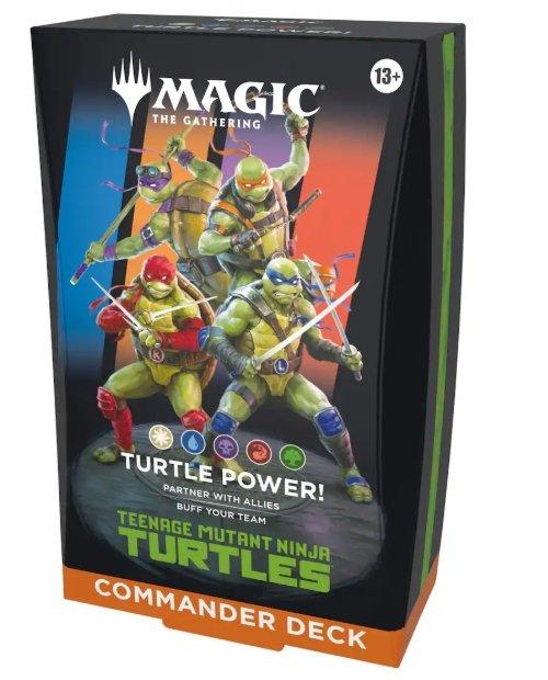 Magic: The Gathering Teenage Mutant Ninja Turtles Commander Deck (Deck May  Vary) | GameStop